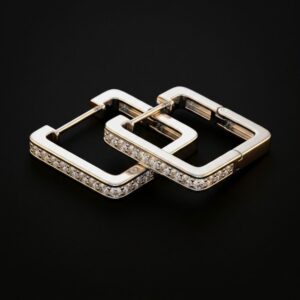 Creolen Silber Zirkonia kaufen – Von Glanz Modeschmuck